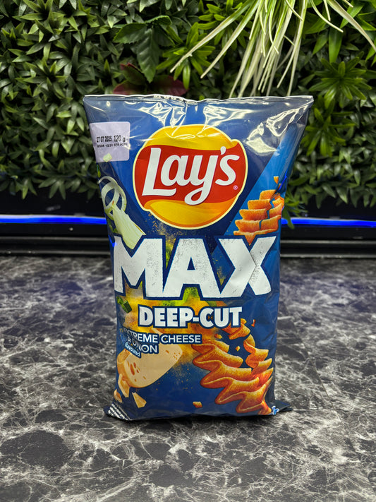 Lays Max Deep Cut - Cheese & Onion