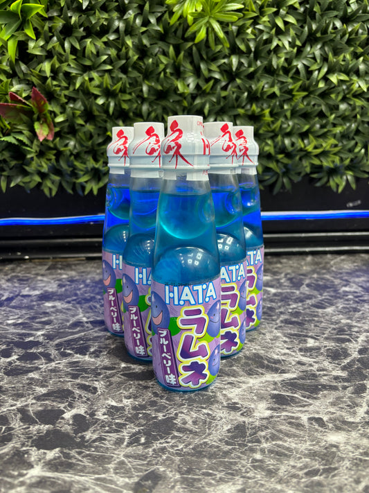 Hata Kosen Bottle Ramune - Blueberry