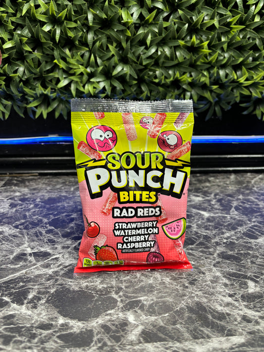 Sour Punch Bites - Rad Reds